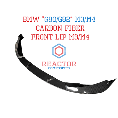 BMW G80/G82 Carbon Fiber Front Lip M3/M4